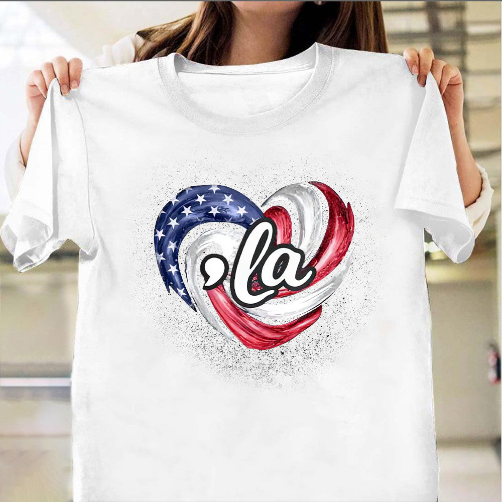 ,La Comma La For Kamala Harris Shirt Harris For President 2024 Supporters T-Shirt Gifts